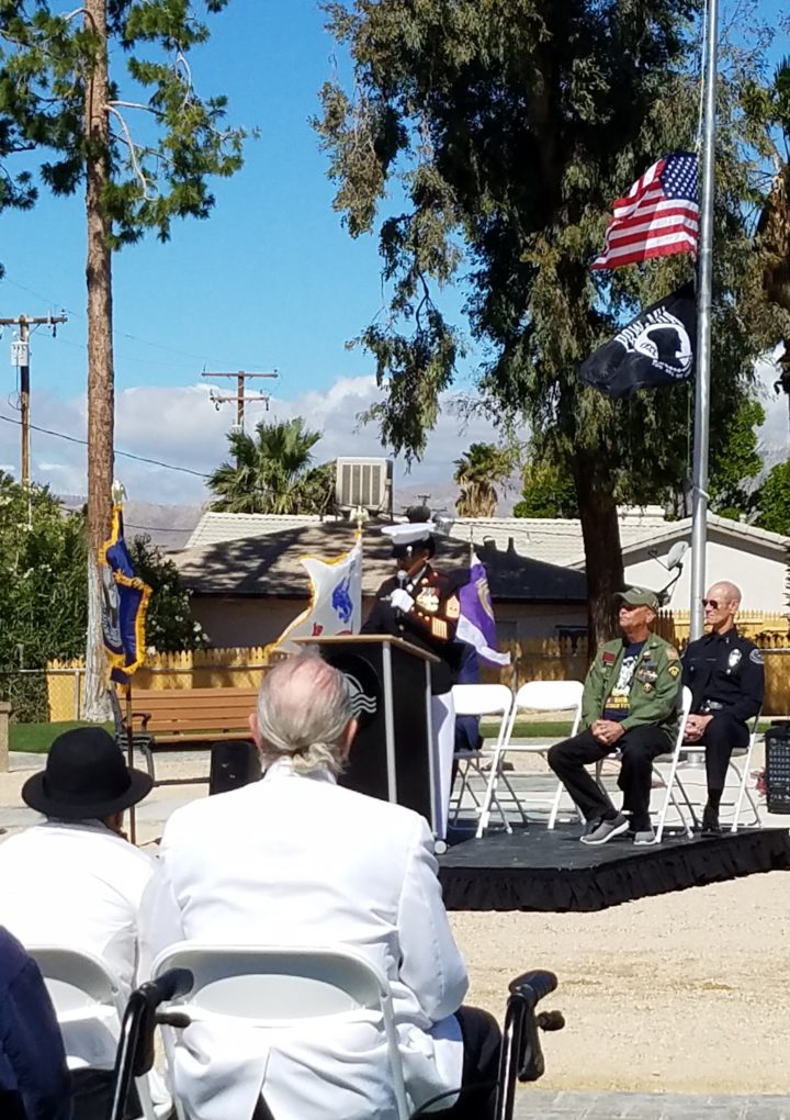 2019 Memorial Day Ceremony in Desert Hot Springs