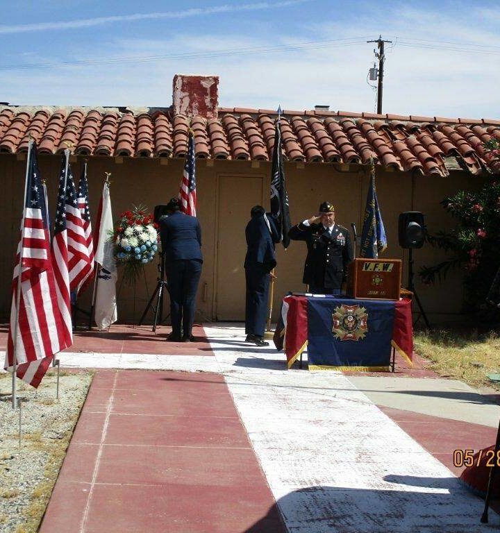 Memorial day Ceremony Will Be Held On Monday May 27, 2019 At Desert Hot Springs VFW